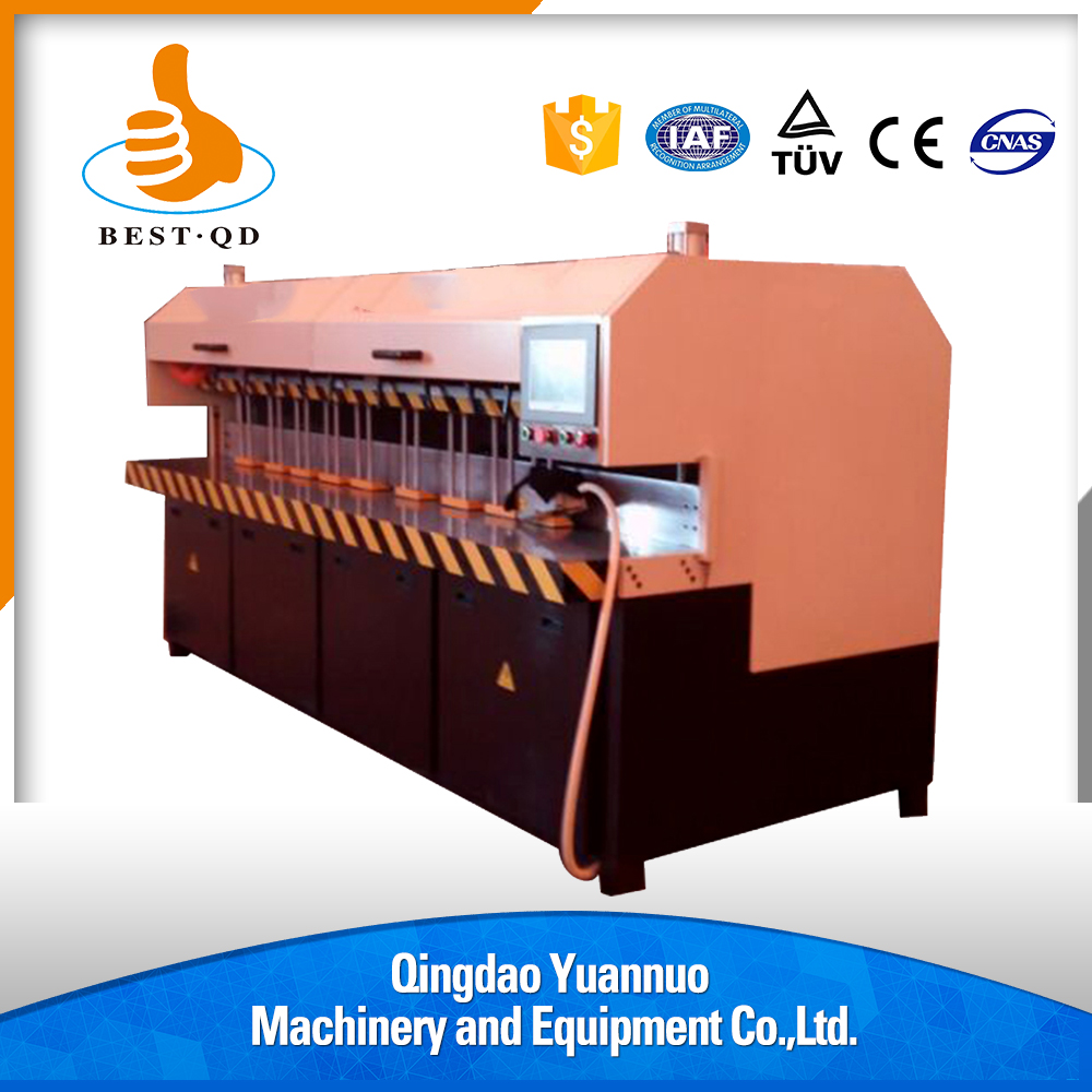 Horizontal servo full automatic acrylic edge polishing bending machine for cosmetic bottle